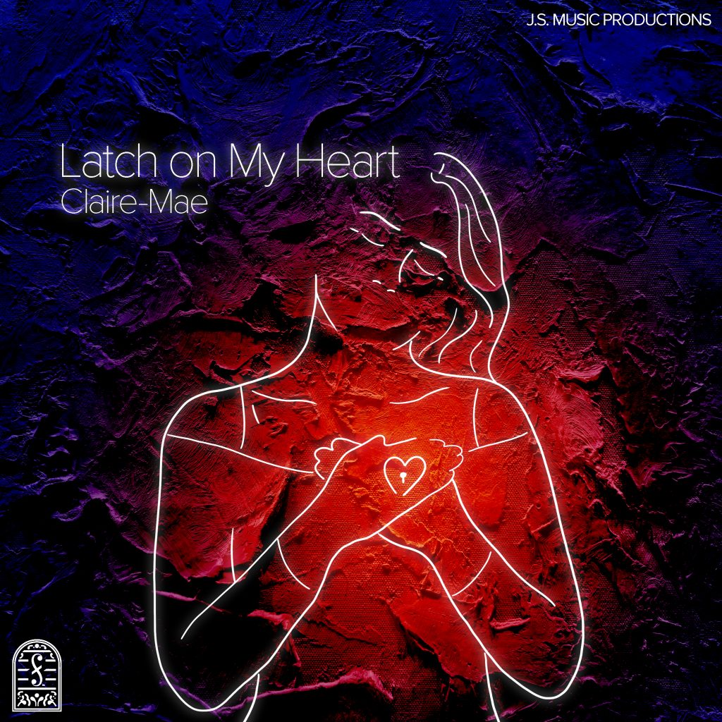 Latch on My Heart Line Glow White
